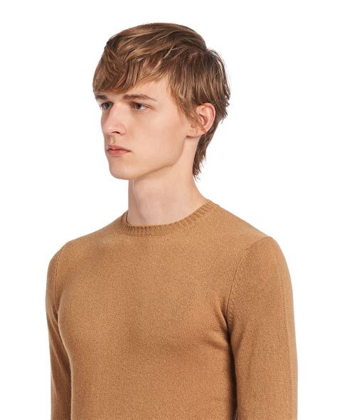 maglietta di cashmere prada|Maglia In Cashmere Arancio .